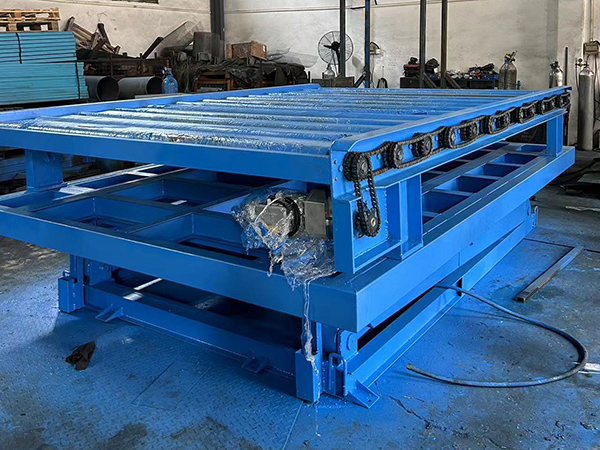 滾筒輸送升降稱重平臺(tái)